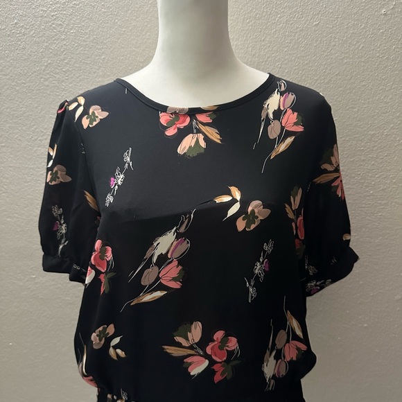 Sienna Sky Tops - Sienna Sky  Floral Black Women's Top